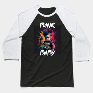 Graffiti Style - Cool Punk Baby 10 Baseball T-Shirt